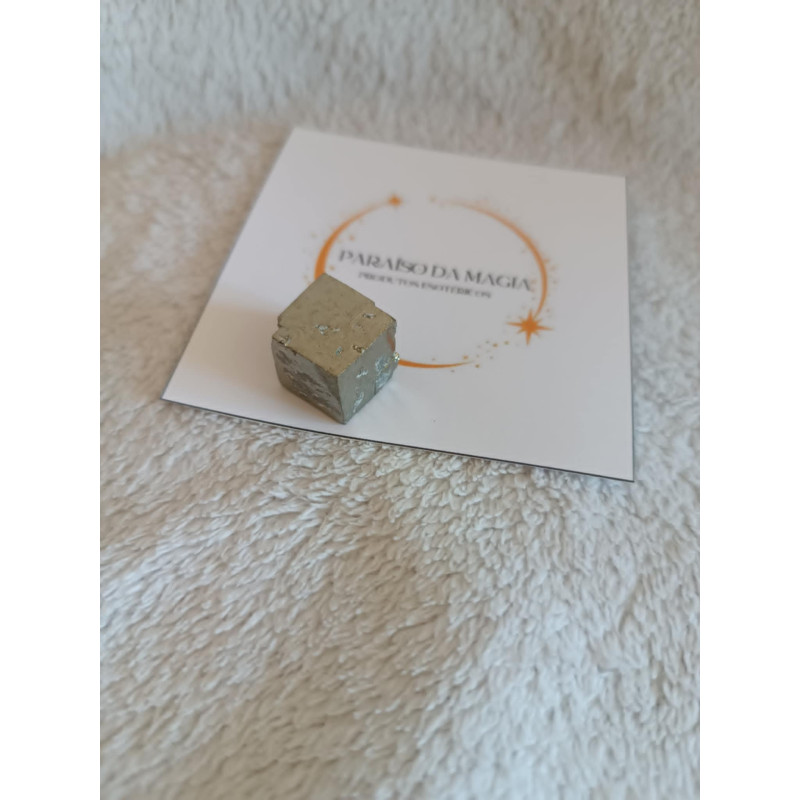 Cristal Pirite Cubo Cristal Pirite Cubo
