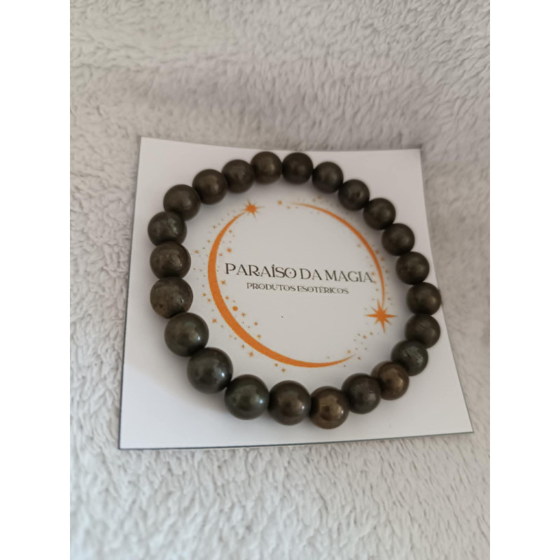 Pulseira Pirite 8mm