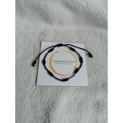 Pulseira 7 Nós Preta
