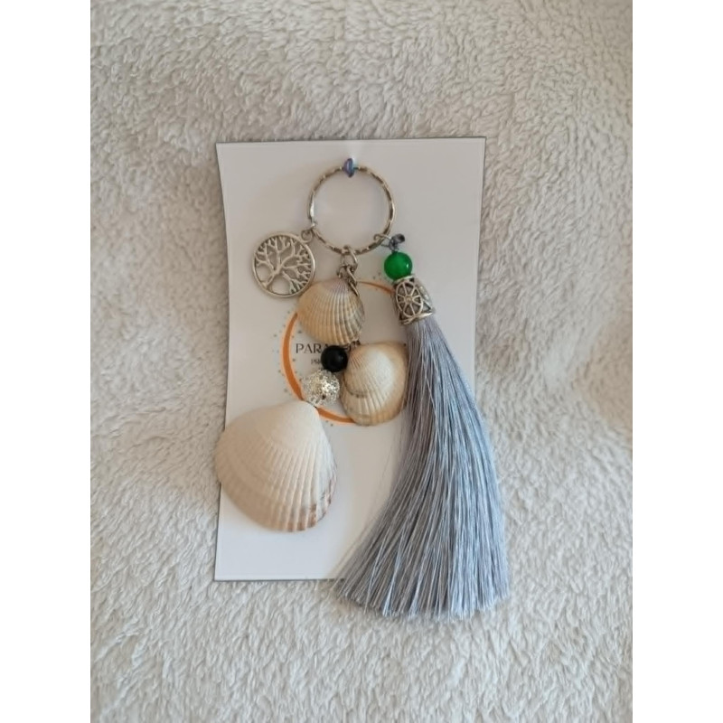 Porta Chaves Conchas com Árvore da Vida