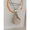 Colar Mãos de Bruxa Quartzo Rosa